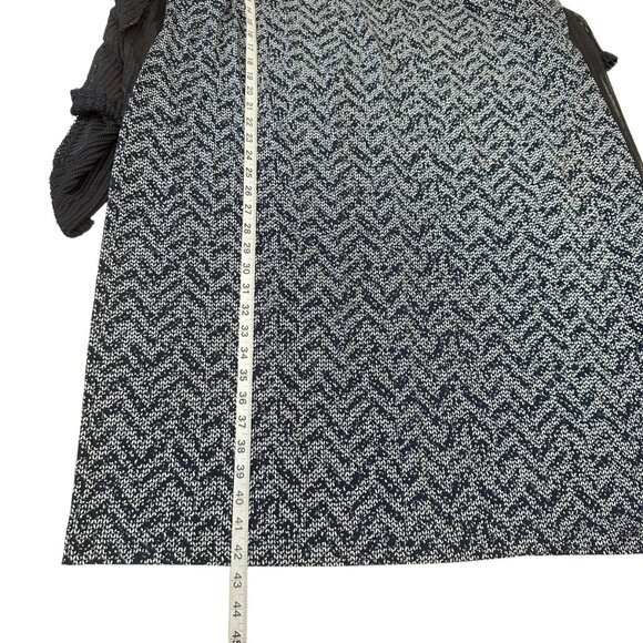 CONNECTED APPAREL Women SZ 24W Plus Navy BluePullover Cardigan Dress Stretch - Picture 7 of 10